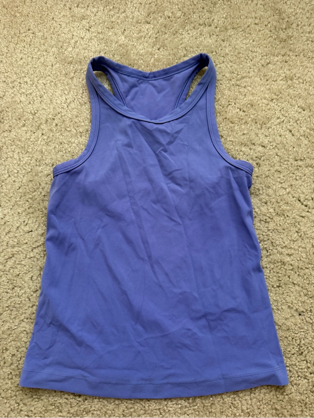 lululemon athletica Purple Racerback Tank Top